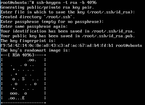SSH Key Generation using RSA 4096 key SSH Key Generation using RSA 4096 key
