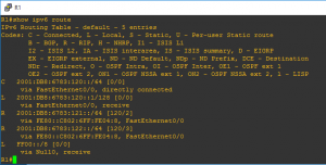 IPV6 rip routing table IPV6 rip routing table