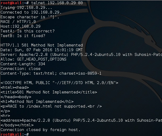 after adding 'TraceEnable off' HTTP Trace disabled on Apache after adding 'TraceEnable off' HTTP Trace disabled on Apache