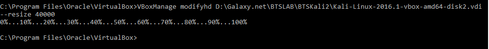 VirtualBox VDI resize