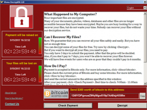 WannaCry WannaCrypt WanaCrypt0r 2.0