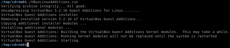 install guest additions virtualbox kali 2017.2